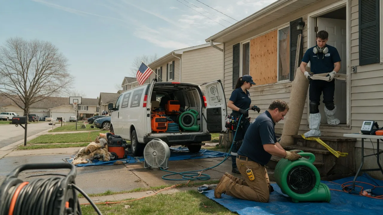 Water Damage Restoration in Monroe, LA near me